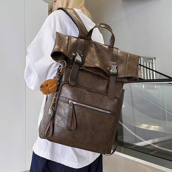 Stilvoller Leder-Rucksack Karnz