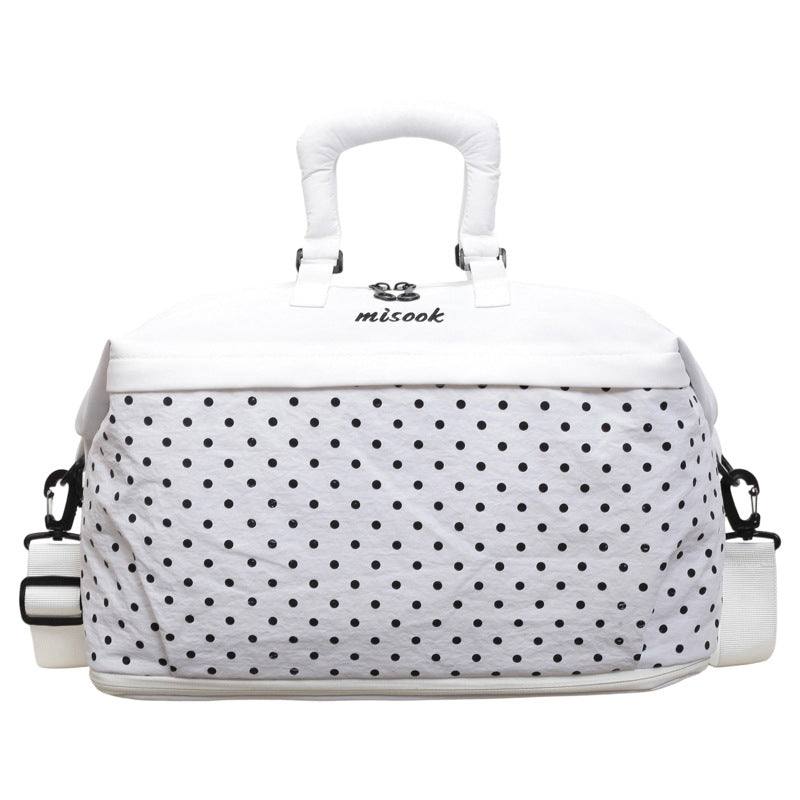 Stilvolle gepunktete Reis-Duffle-Tasche Karnz