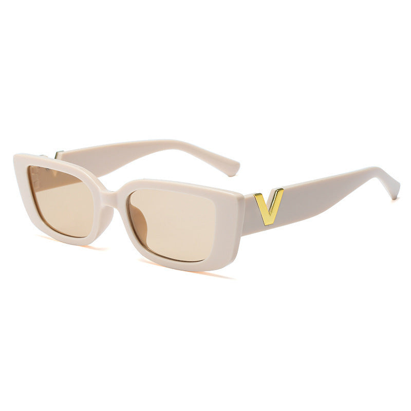 Damen modische Sonnenbrille im trendigen Leopardenmuster Karnz
