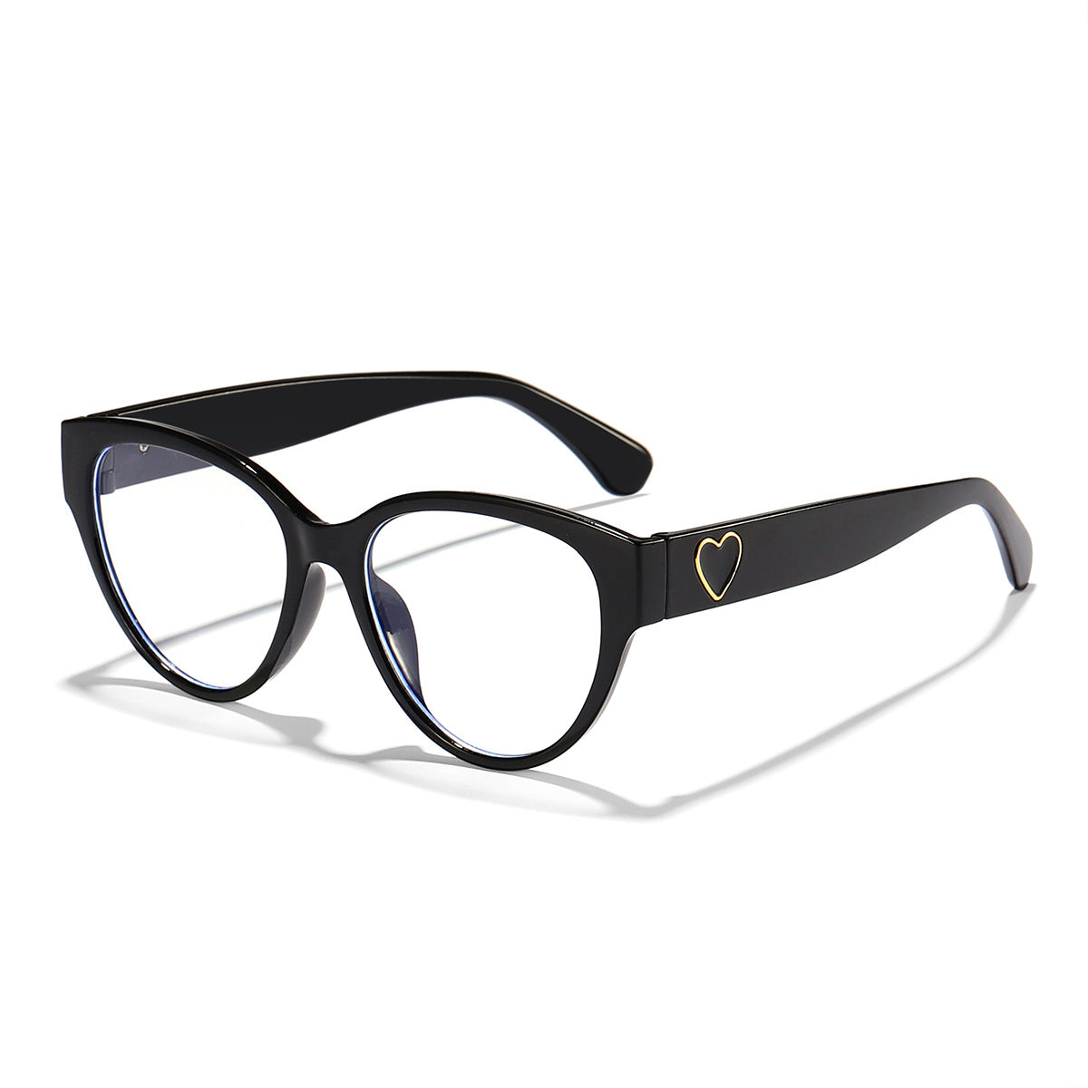 Damen Cat-Eye Sonnenbrille mit herzförmigem Detail und UV-Schutz Karnz