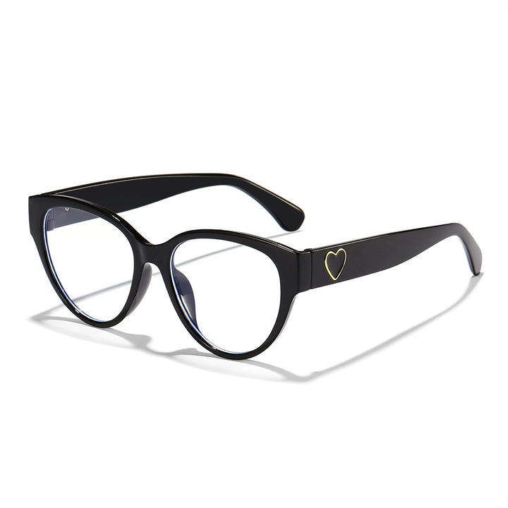 Damen Cat-Eye Sonnenbrille mit herzförmigem Detail und UV-Schutz Karnz