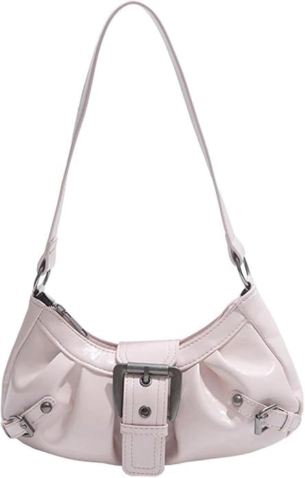Schultertasche mit Trendigem Design und Dekorativem Schnallenverschluss Karnz