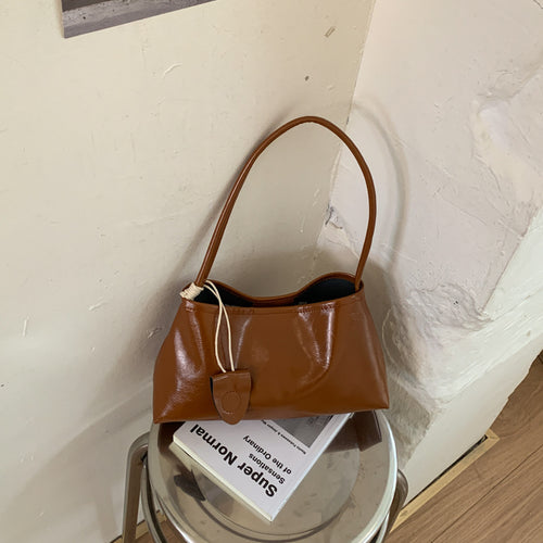 Stylische Leder Tragetasche