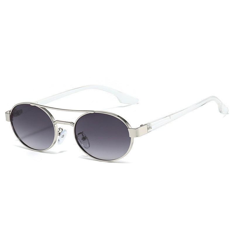 Retro-inspirierte runde Rahmen Sonnenbrille Karnz