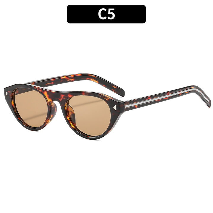 Cat-Eye Sonnenbrille mit stylischem Akzent