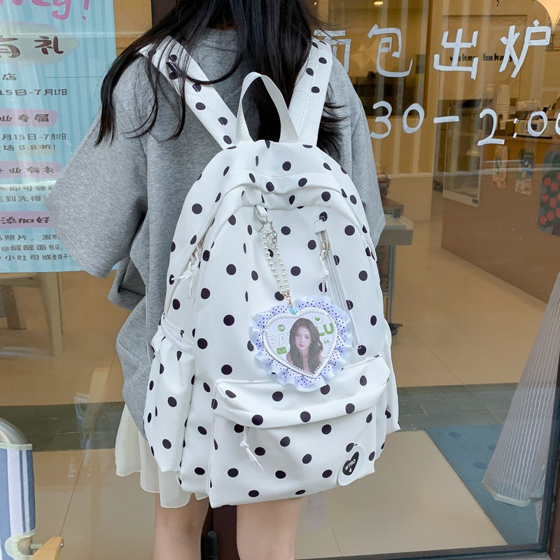 Trendy Punkte Rucksack Karnz