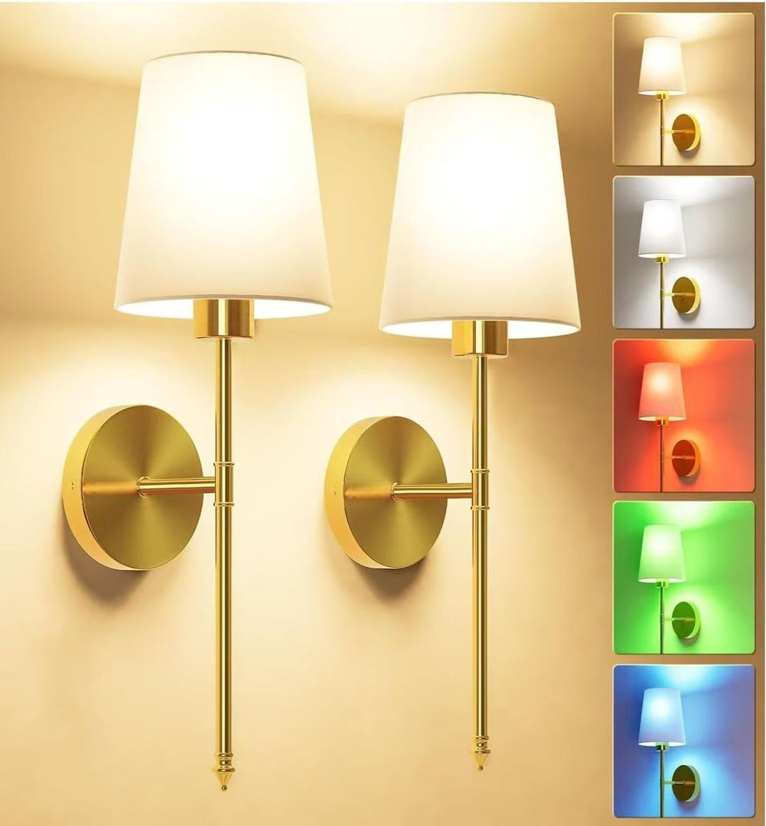 Elegante verstellbare Wandlampe