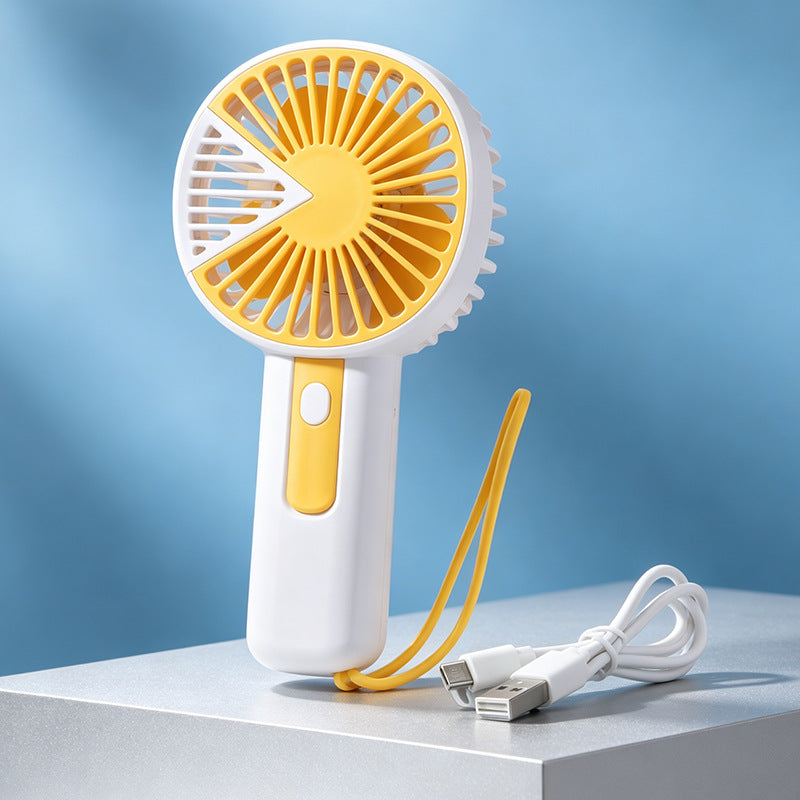 Damen Tragbarer Handventilator mit USB-Ladefunktion und ergonomischem Design Karnz