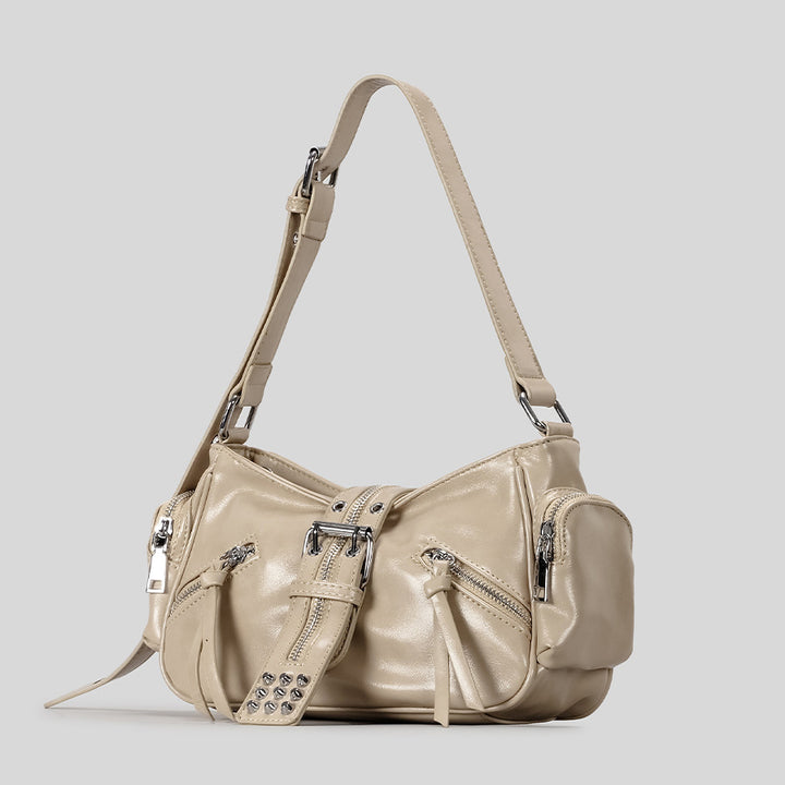 Mehrfachtaschen Schulterhandtasche