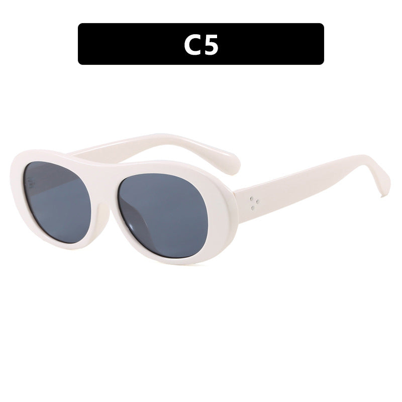 Damen modische Oversized-Sonnenbrille mit elegantem Schildkrötenmuster Karnz