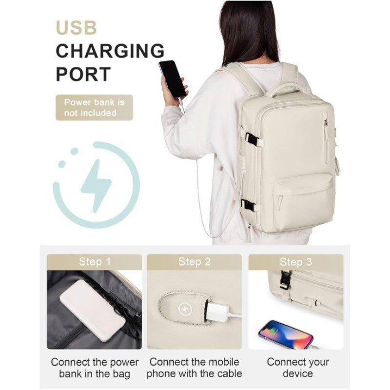 Multifunktionaler Reise-Rucksack mit Isoliertem Laptopfach Karnz