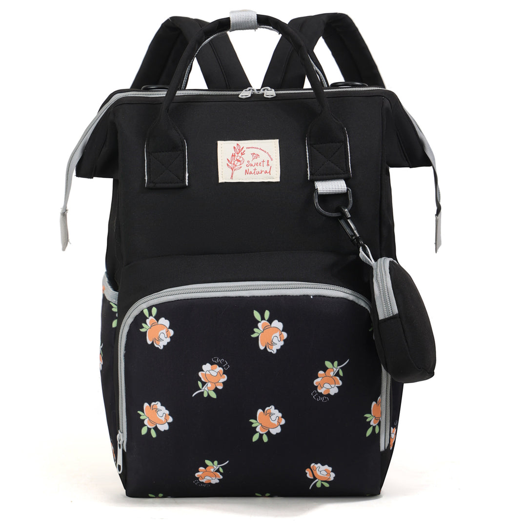 Stilvoller Rucksack mit floralem Muster Karnz