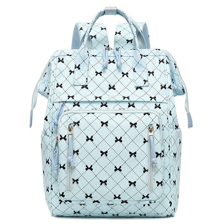 Stylische Schleifen-gedruckte Rucksack Karnz