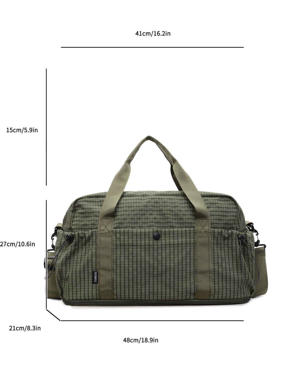 Reise-Duffle Bag mit mehreren Fächern