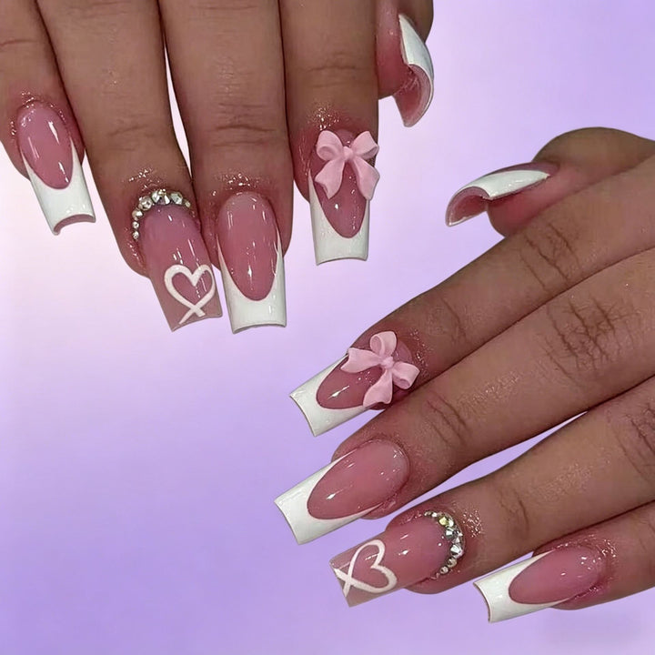 Stylisches langlebiges Press-On-Nagelset