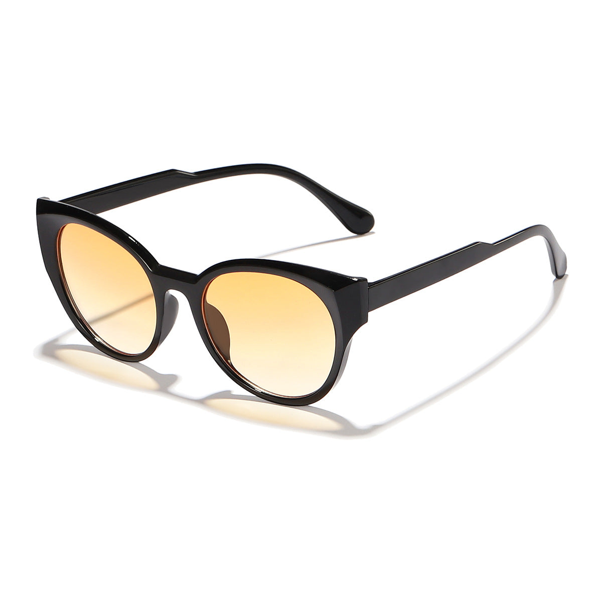 Damen stilvolle Sonnenbrille mit elegantem Transparentrahmen Karnz