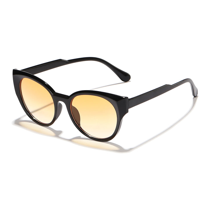 Damen stilvolle Sonnenbrille mit elegantem Transparentrahmen Karnz