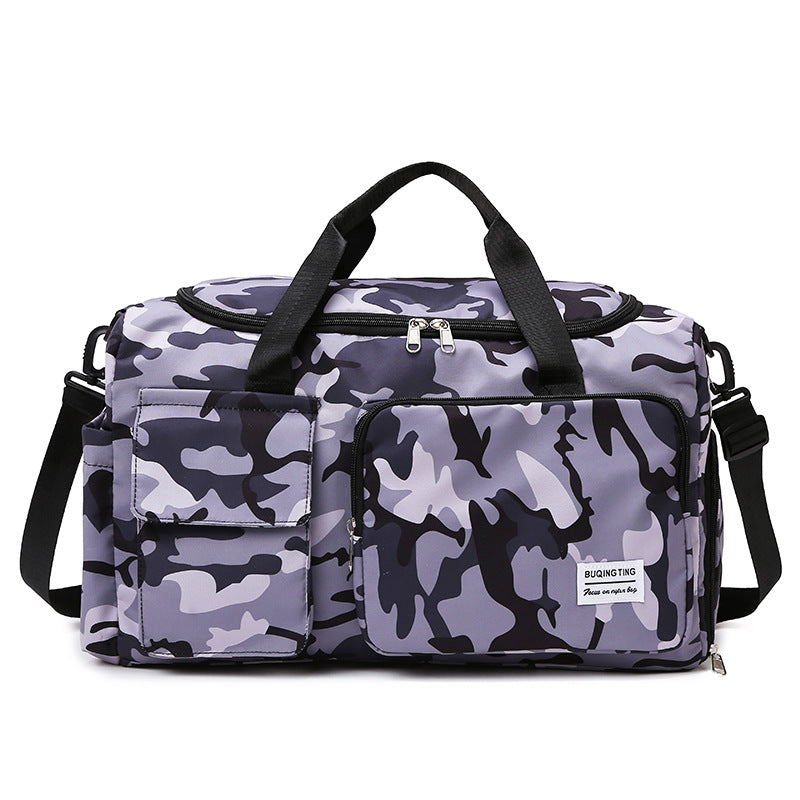 Stylische Zebra-Print Reise-Duffel-Tasche Karnz