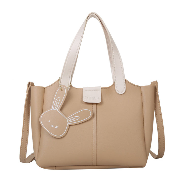 Strukturierte Kunstleder-Handtasche Karnz