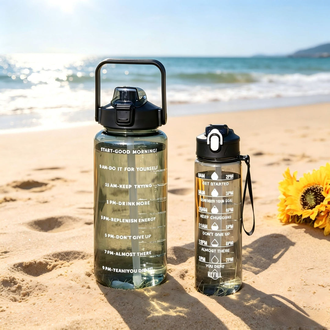 Damen Motivierende Wasserflasche Karnz