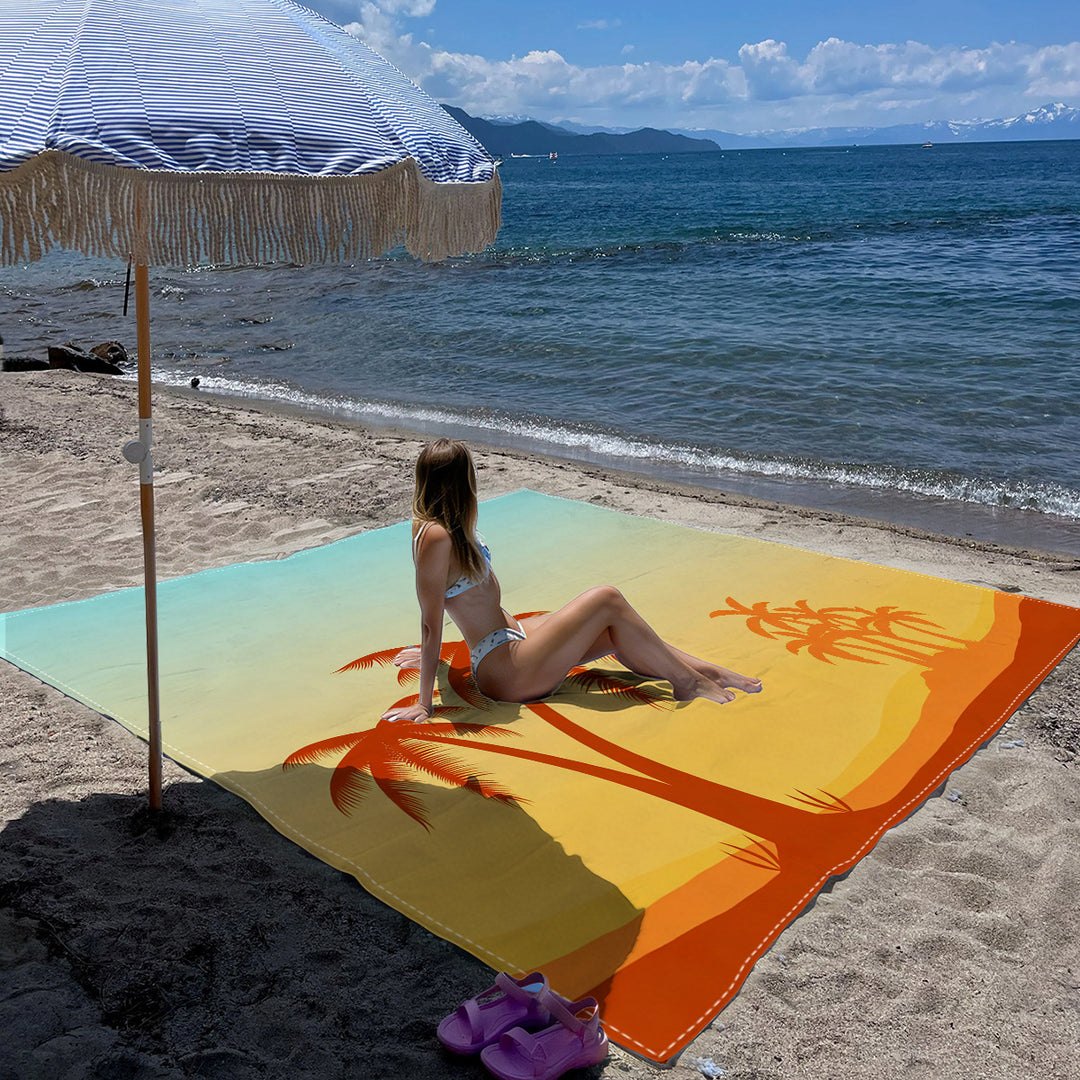 Mandala Design Strandmatte Karnz