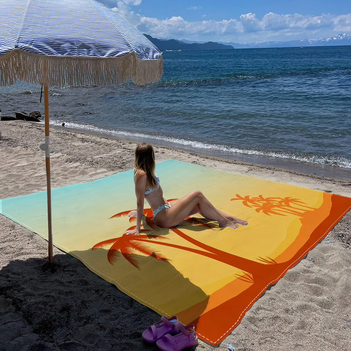 Mandala Design Strandmatte Karnz