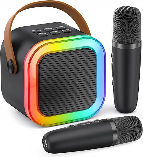 Tragbarer Bluetooth Karaoke Lautsprecher Karnz