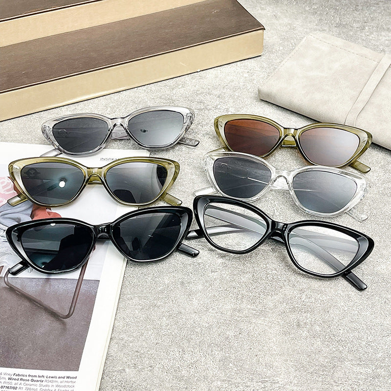 Damen Cat-Eye Sonnenbrille mit UV-Schutz und robustem Rahmen Karnz