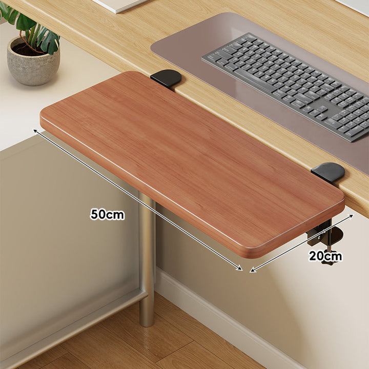 Unter-Tisch Gleitschienen-Tastaturablage und Schreibtischverlängerung mit sanfter Gleitmontage