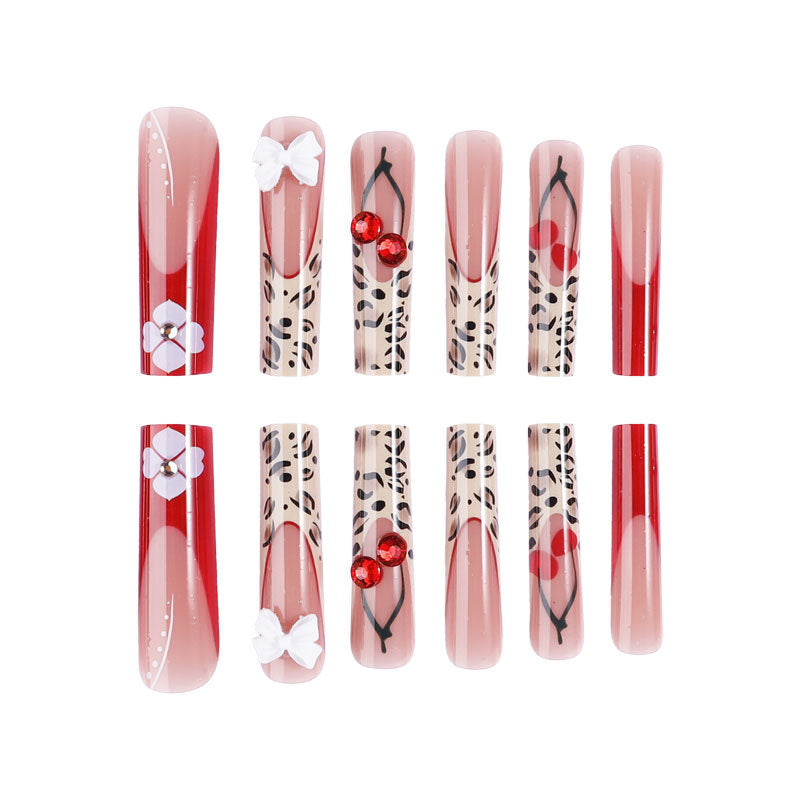 Künstlerisches Press-On Nagelset