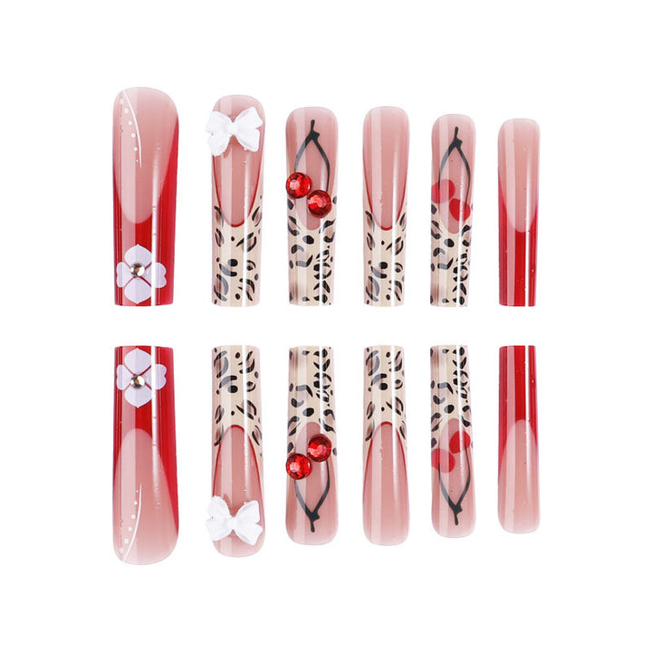 Künstlerisches Press-On Nagelset