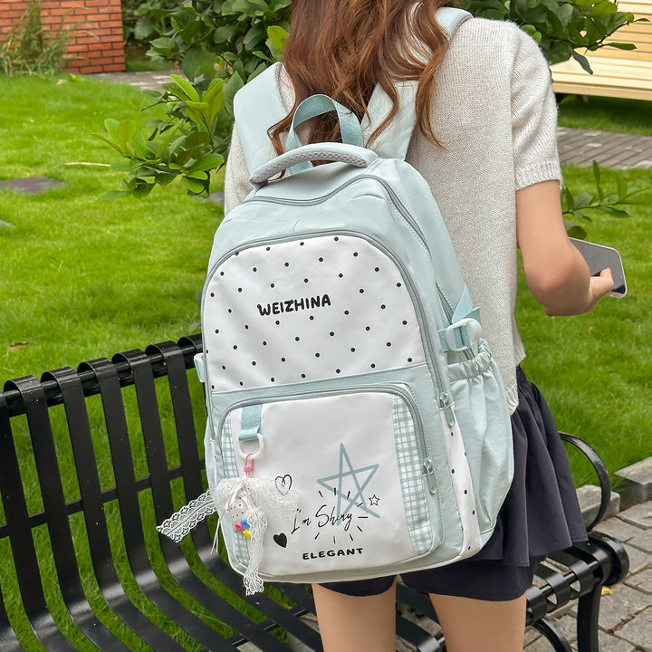 Trendige gepunktete Rucksack Karnz 1791204846