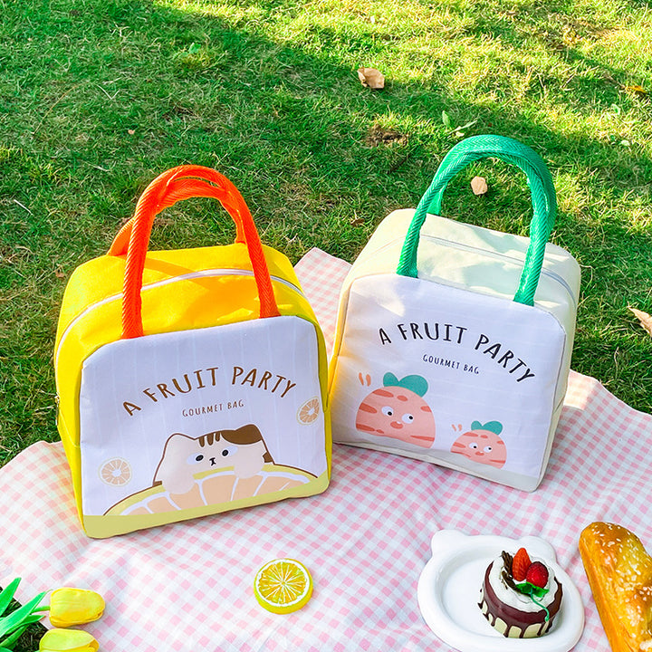 Isolierte umweltfreundliche Lunch-Tasche