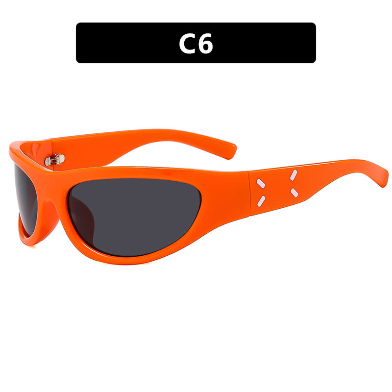 Damen Sportsonnenbrille mit ergonomischem Design und polarisierten Gläsern Karnz