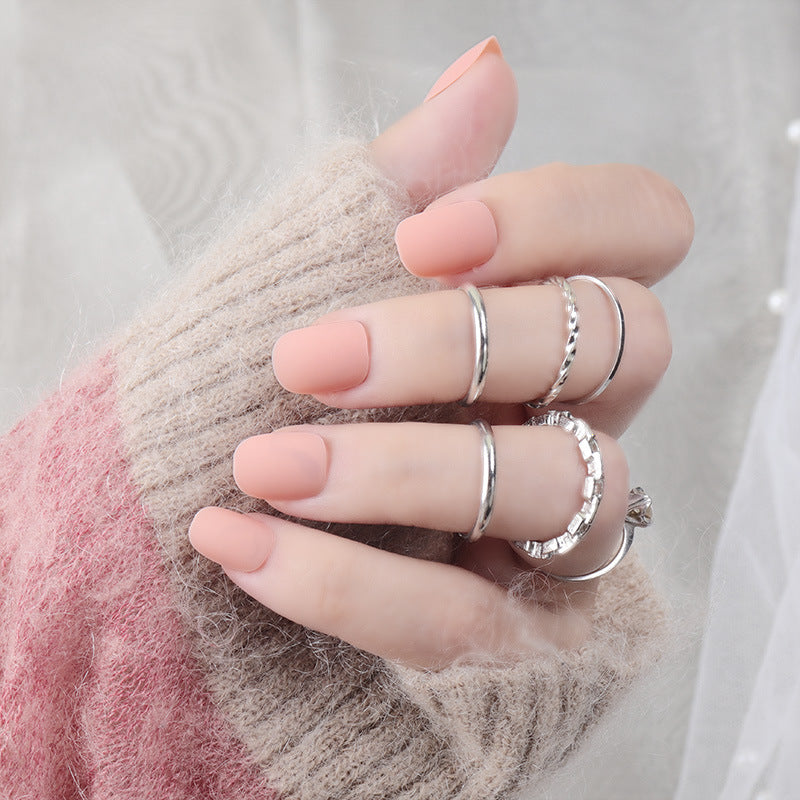 Matte Press-On Nagelset Karnz