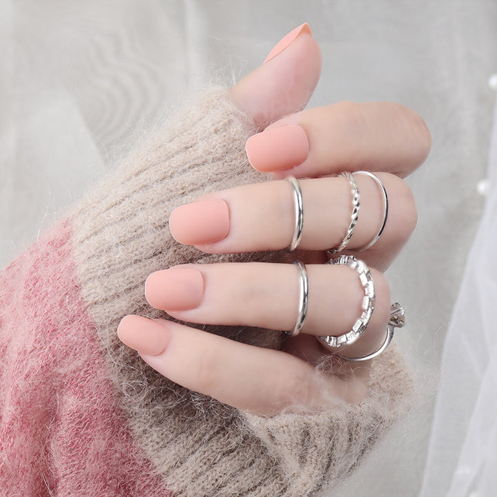 Matte Press-On Nagelset Karnz
