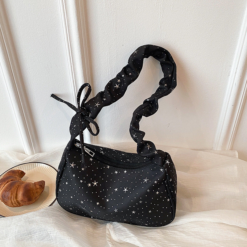WoChic Schlaff Star-Muster Handtasche Karnz