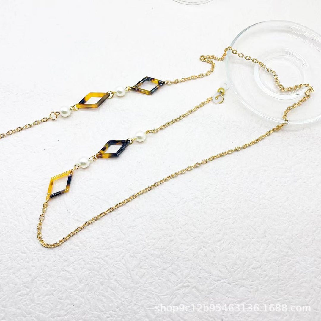 Elegante geometrische Halskette Karnz