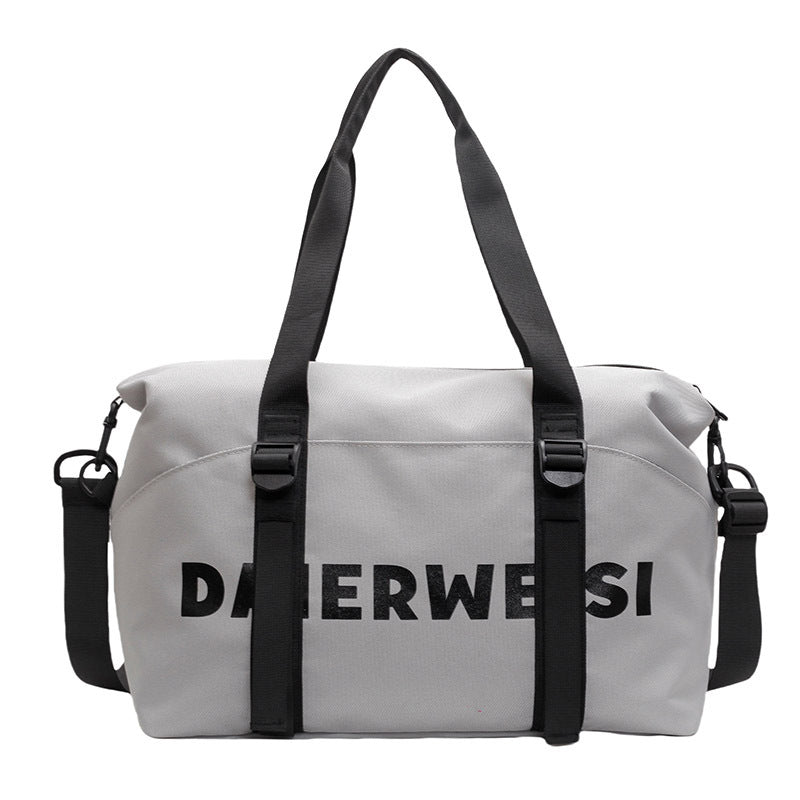 Stylische Canvas Reisetasche
