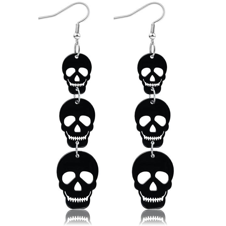 Gothic Skull Bauchgelenk Ohrringe Karnz
