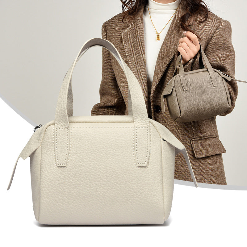 Texturierte Mini-Handtasche Karnz