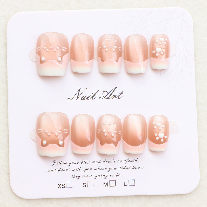Künstlerisches Gel Nageldesign Karnz