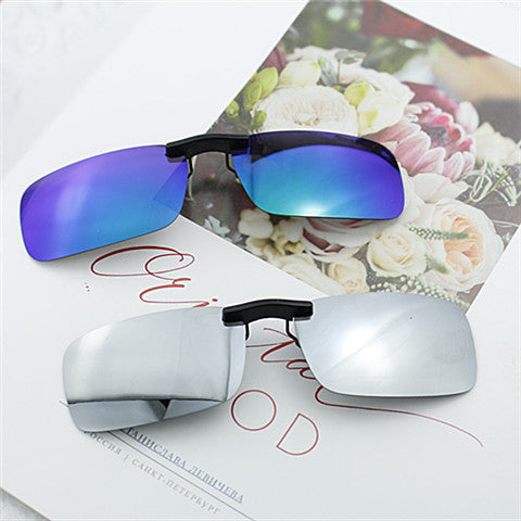 Damen sportliche Clip-On Sonnenbrille Karnz