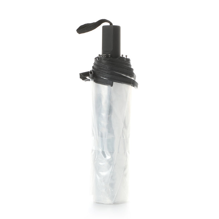 Unisex Automatischer Transparent-Regenschirm Karnz