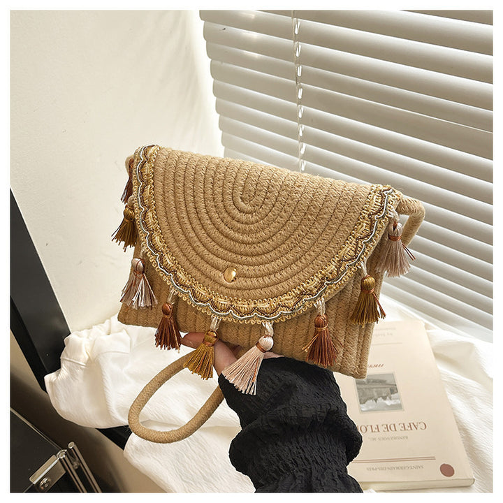 Bohemian Gewobene Clutch-Tasche Karnz