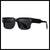 Damen Sonnenbrille im modernen, kantigen Design Karnz
