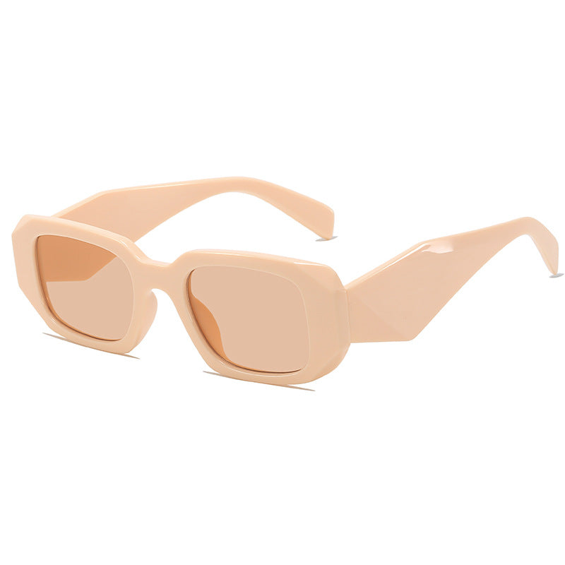 Bold Leopard Print Übergroße Sonnenbrille Karnz