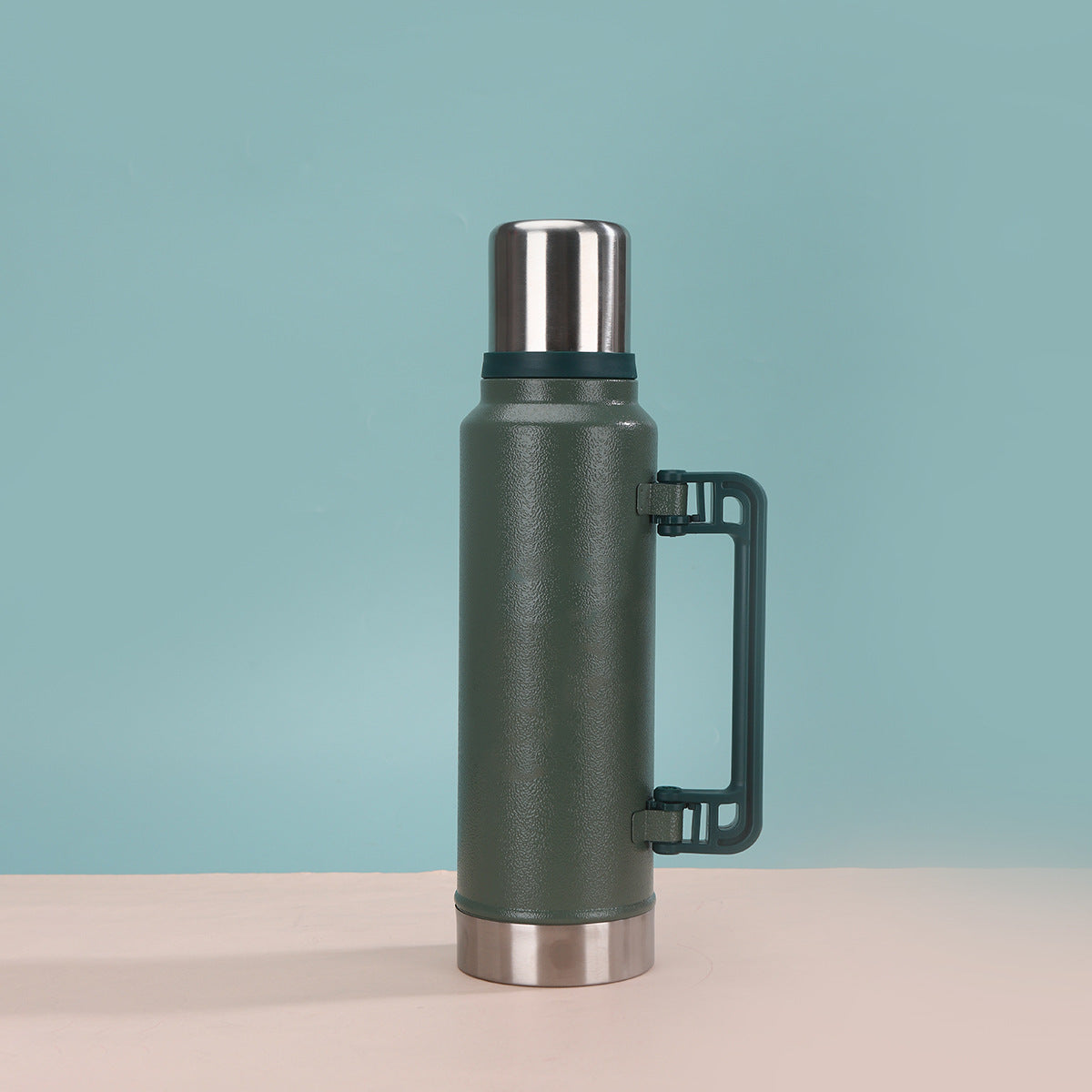 Unisex Isolier-Trinkflasche mit Handgriff Karnz