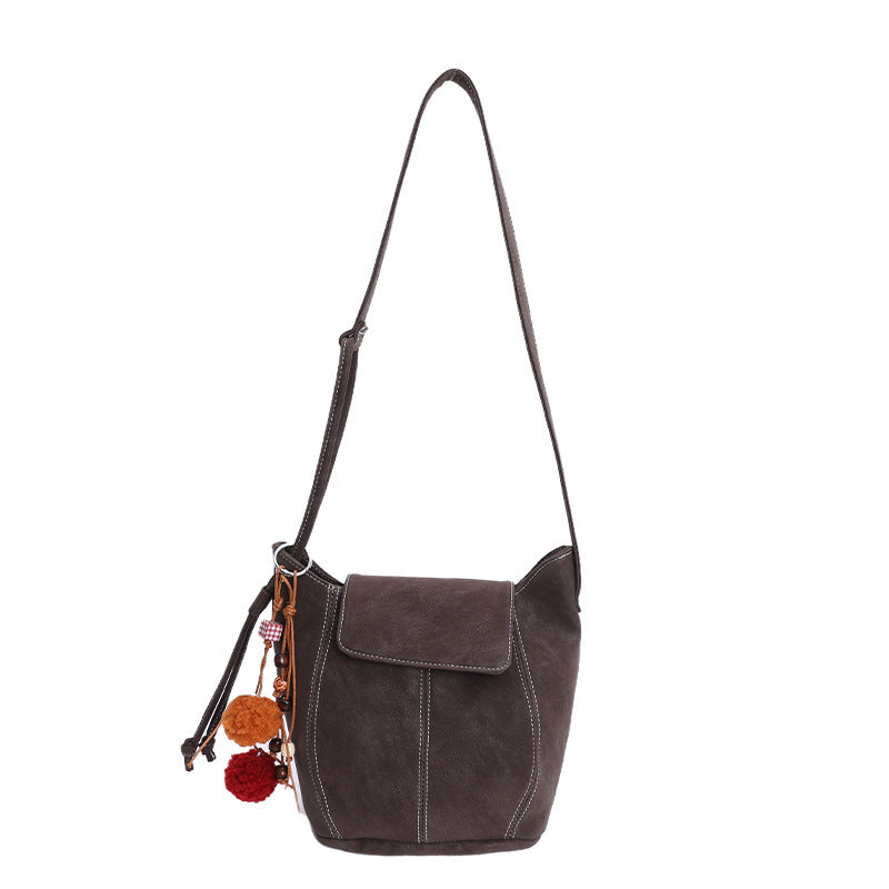 Minimalistische Bucket Schultertasche Karnz