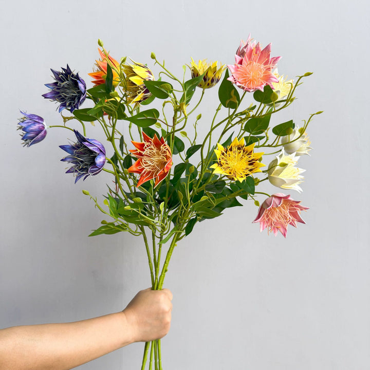 Exotische Flora Anordnung